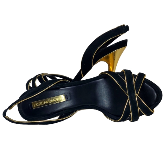 BCBGMaxAzria Madelia Platform Slingbacks Size 8.5 - Picture 5 of 6